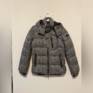 TATRAS Metauro Camo Genuine Goose Down Puffer Jacket Gray Men’s